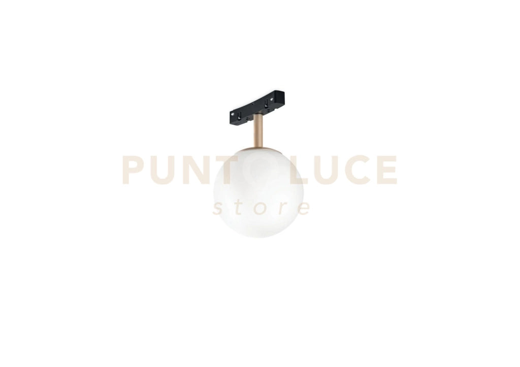 C/SFERA D.15CM LED CON ADATTATORE REGOLABILE ORO 3000K 624LM 8W