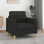 Divano Sedia-Poltrona Nera 60 cm in Tessuto 242703