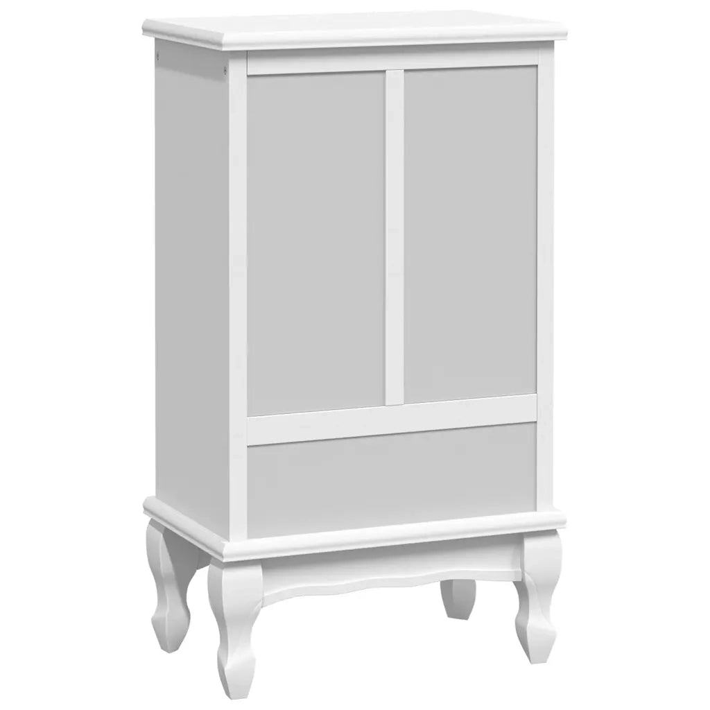 Armadietto con 5 Cassetti e 2 Ripiani Bianco CFW7294547