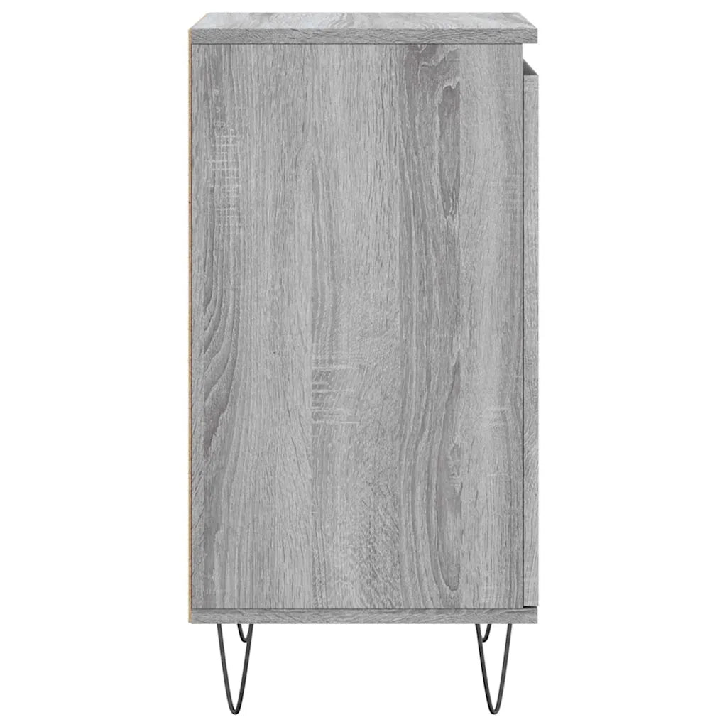 Credenza Grigio Sonoma 40x35x70 cm in Legno Multistrato 831064