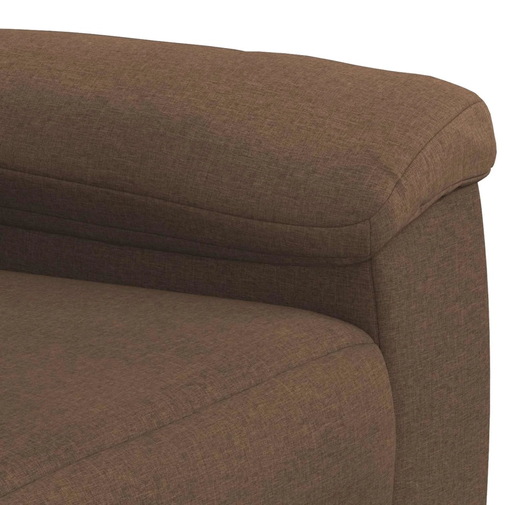 Set di divani 2 pcs Marrone Tessuto 3430611