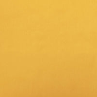 Sedie da Pranzo Girevoli 2 pz Gialle in Velluto