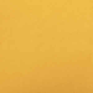 Sedie da Pranzo Girevoli 2 pz Gialle in Velluto