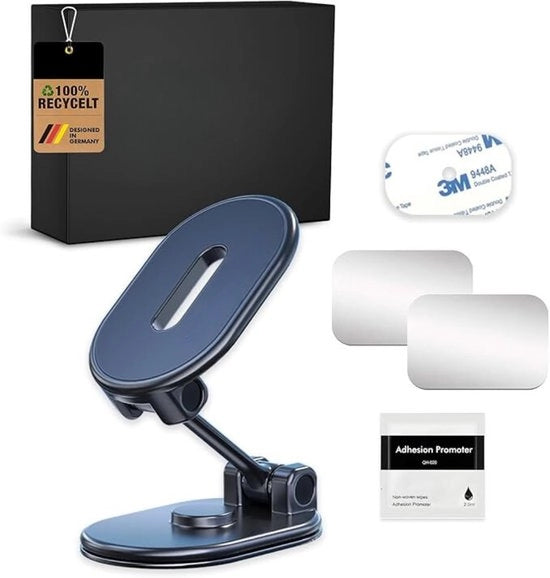 Supporto magnetico per telefono auto - Supporto per telefono cellulare auto - Supporto per navigatore auto - Supporto universale per telefono cellulare - Magnetico universale per auto