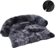 Honden letto - Detersivo per animali - Cuscino per cani - Anti-slip - Impermeabile - Copertura per canile - Plush - Respirante - PP cotone - Grigio scuro - 115x95x20cm