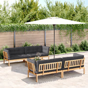 Set Divano Pallet Giardino 5pz con Cuscini Massello Acacia 3209421