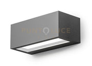 GES970C- APPLIQUE LED GRIGIO ANTRACITE 3000K 840LM 15W IP65 21,5CM