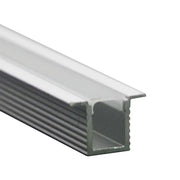 Profilo in Alluminio per Striscia LED max. 9mm da Incasso 2000x12.4x9mm – V-TAC – VT-8137
