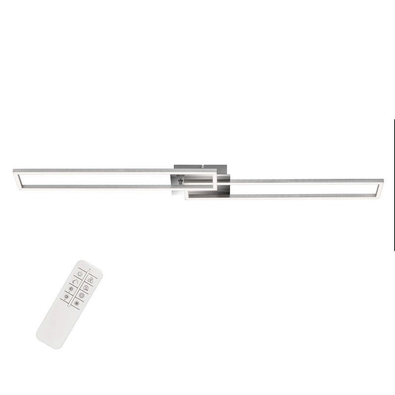 Briloner plafoniera applique frame led 110 cm 40w 4400lm cromo