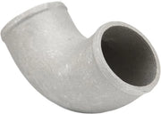 Colletto d'aspirazione turbo in alluminio a raccordo 90 gradi con bocchetta staccabile per veicoli di alta prestazione, diametro esterno 5,7 cm.