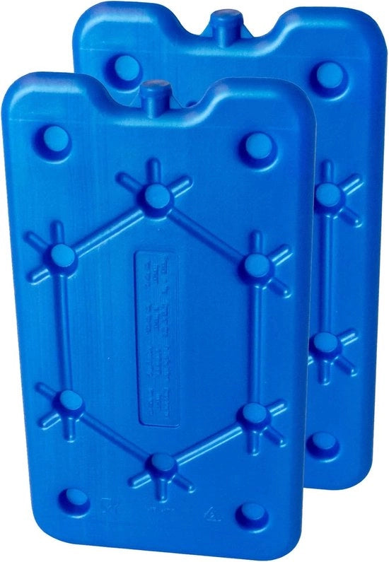 Set di raffreddamento a 2 elementi blu - elementi raffreddanti extra sottili