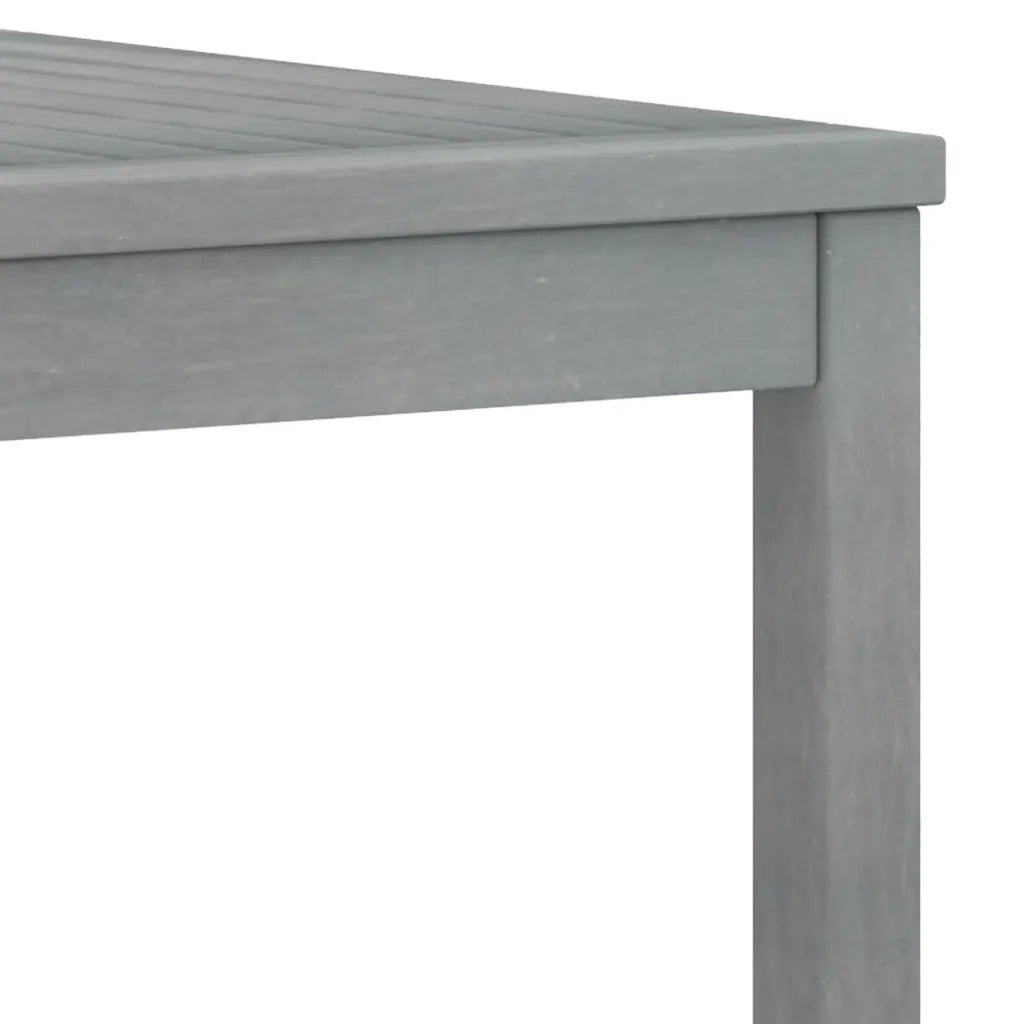 Set Divani da Giardino 5 pz con Cuscini in Legno Acacia Grigio cod mxl 39986
