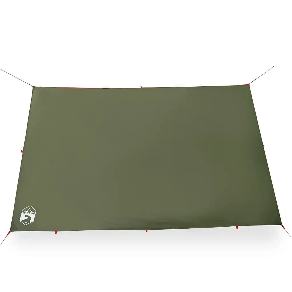 Telone da Campeggio Verde Oliva 306x306 cm Impermeabile 4009591