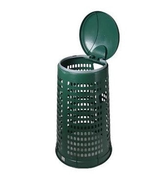 TRESPOLI TRESPOLO BIDONI BIDONE PORTASACCHI CON COPERCHIO CM.38x86