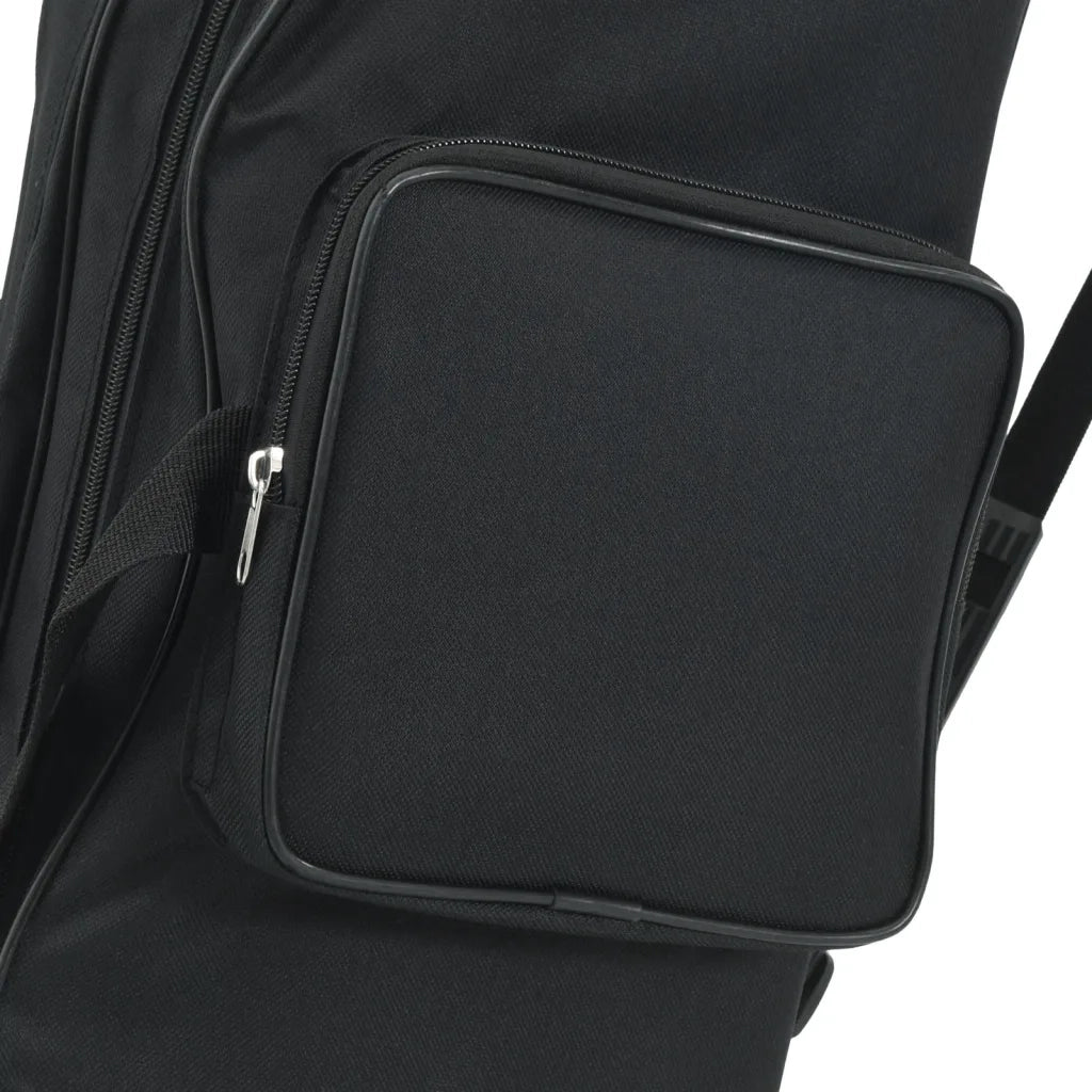 Borsa per Canna da Pesca Nera 160 cm in Tessuto Oxford
