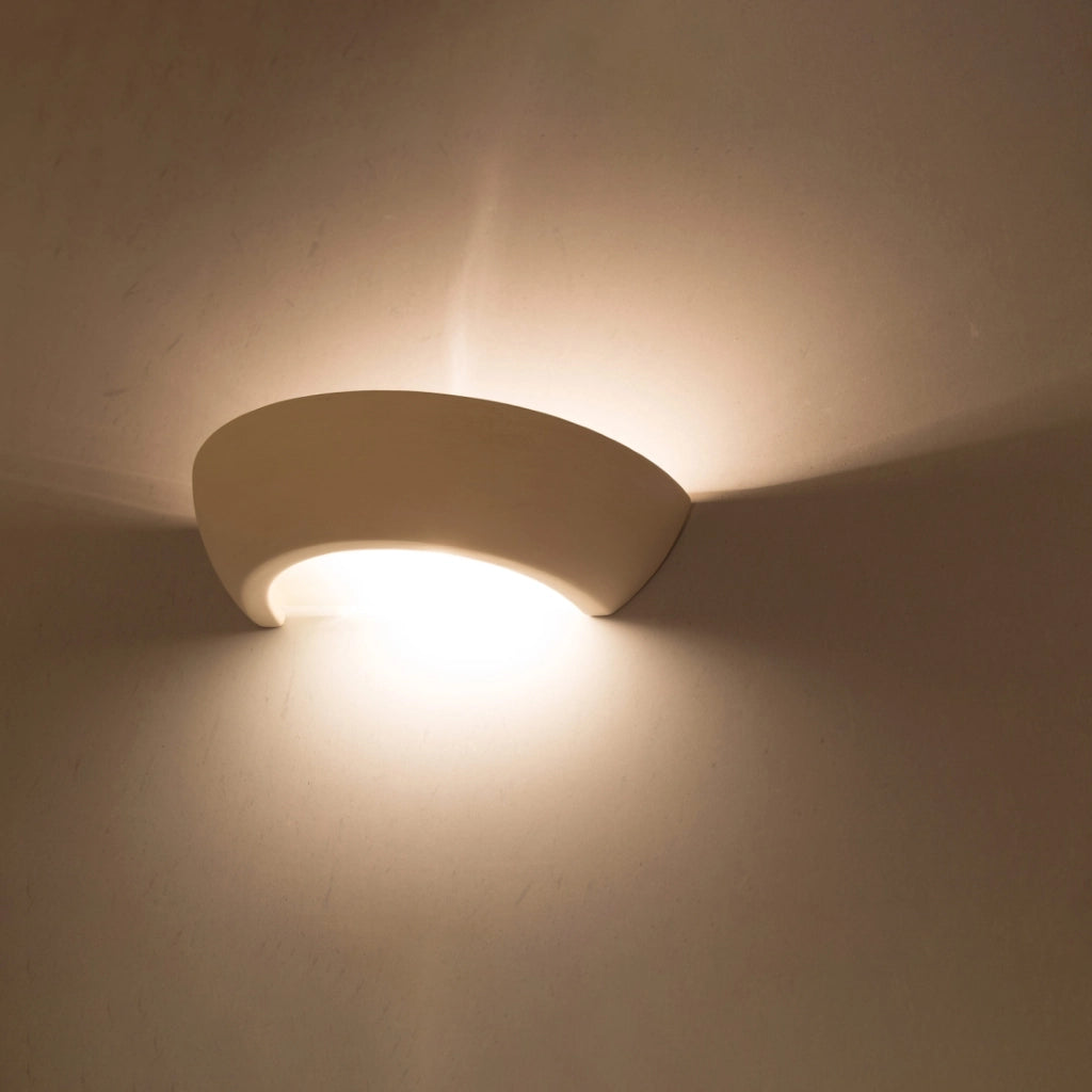 Applique in ceramica bianca VIKTOR Pure Lume 2xE27 IP20