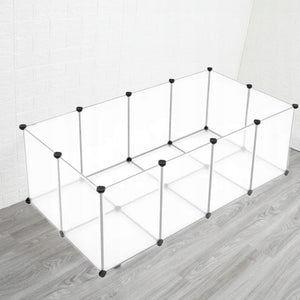 Recinto per Piccoli Animali 125 cm – Ideale per Conigli, Roditori e Criceti