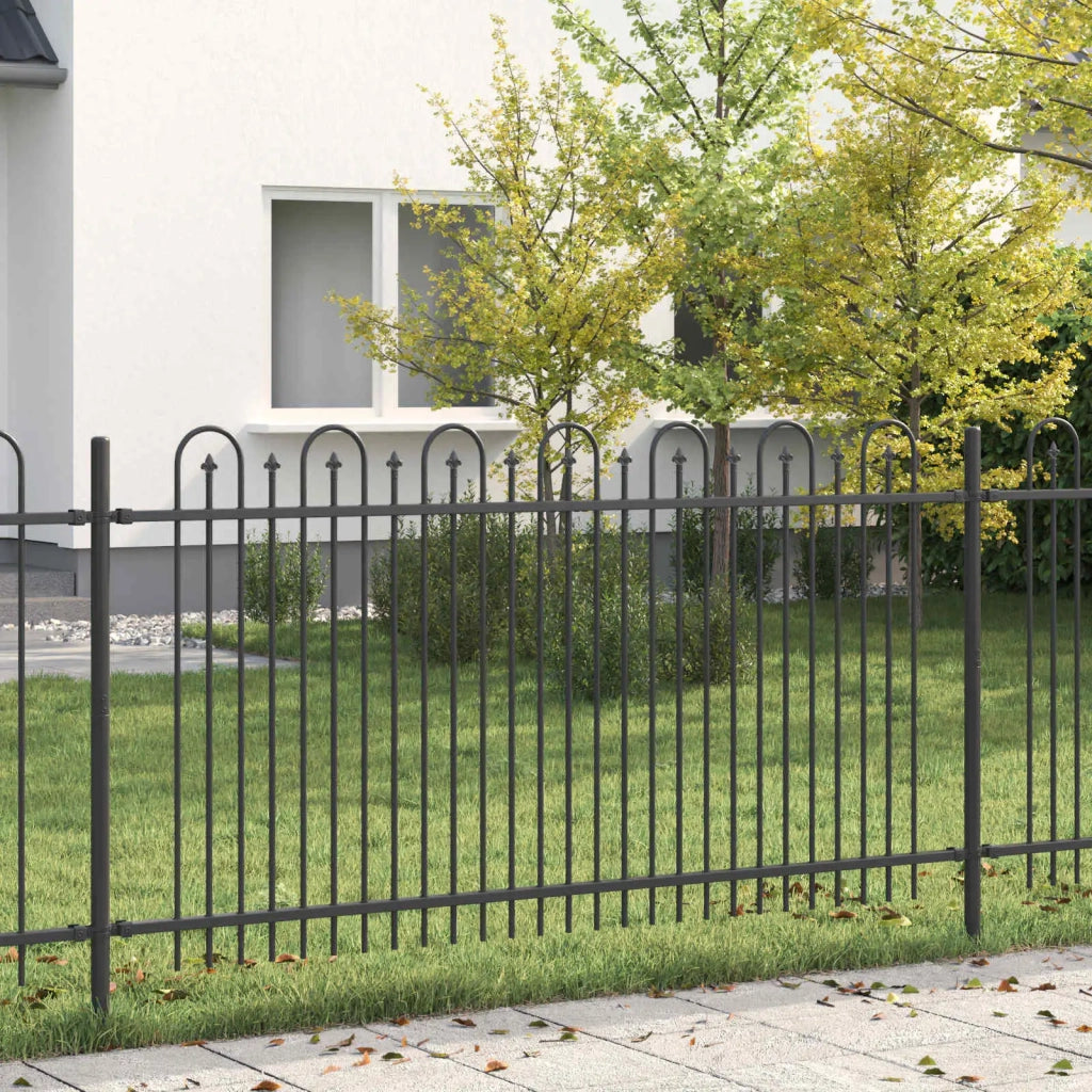 Recinzione ad arco a picchetto DRONTEN Nero 42030092