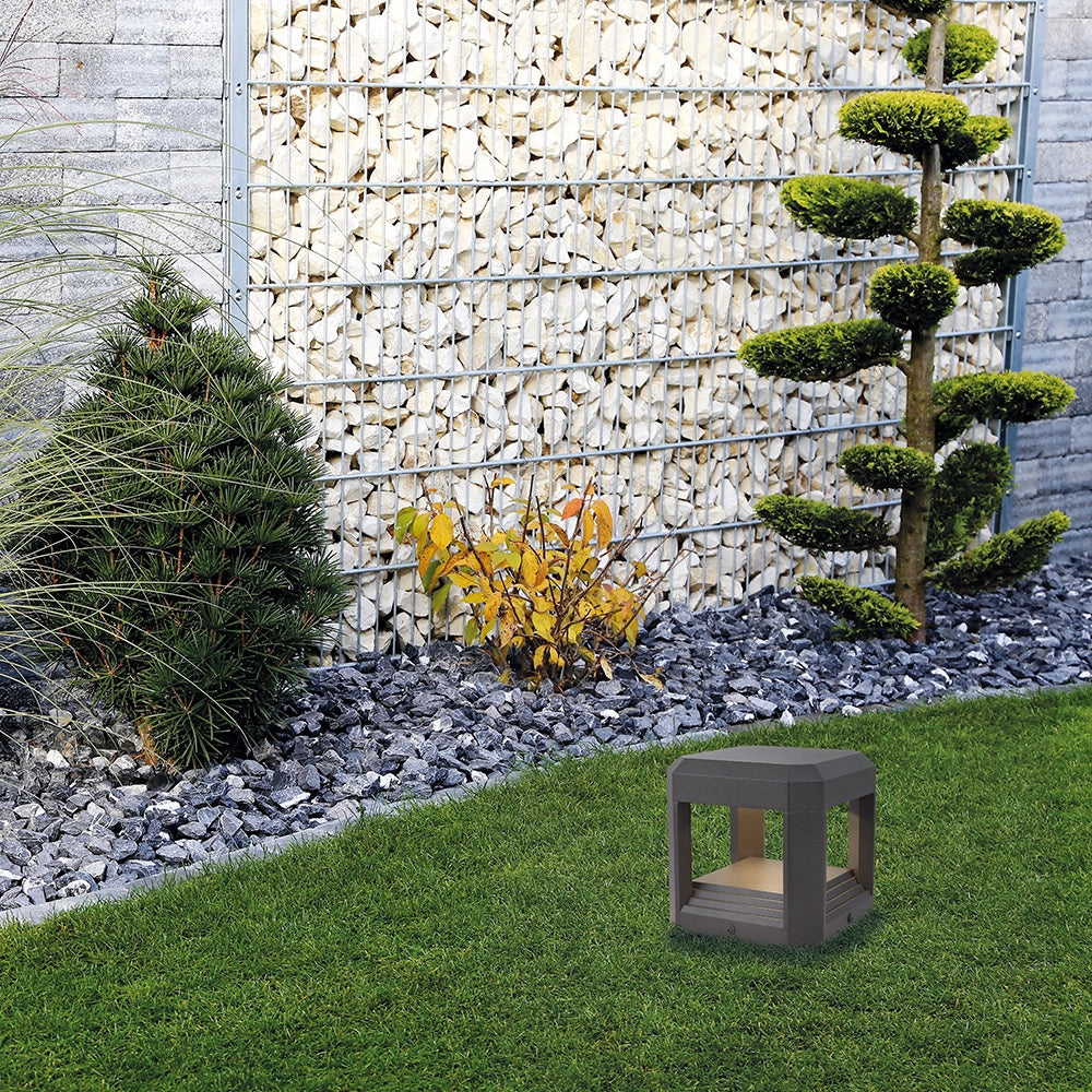 Paletto LED Maytoni RoyalMile 13W 3000K IP65 grigio
