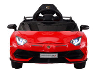 Macchina Elettrica per Bambini 12V con Licenza Lamborghini Aventador SVJ Small Rossa