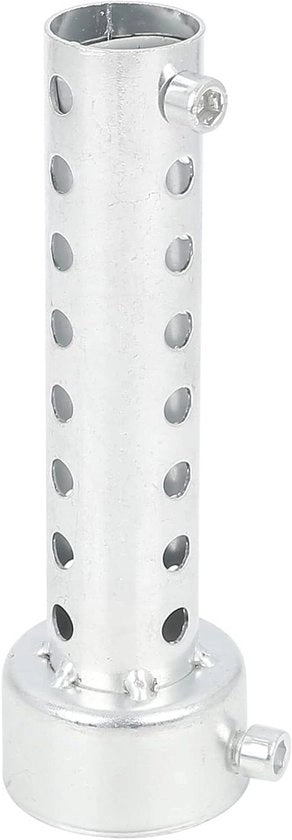 Sostituto di Scarico per Motocicletta 40mm Universale - Deflettore del Rumore - Difensore Antiruggine in Acciaio Inox - Riduzione del Rumore