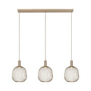 Lampada sospesa industrial Esterel 3xGU10 taupe Lucide