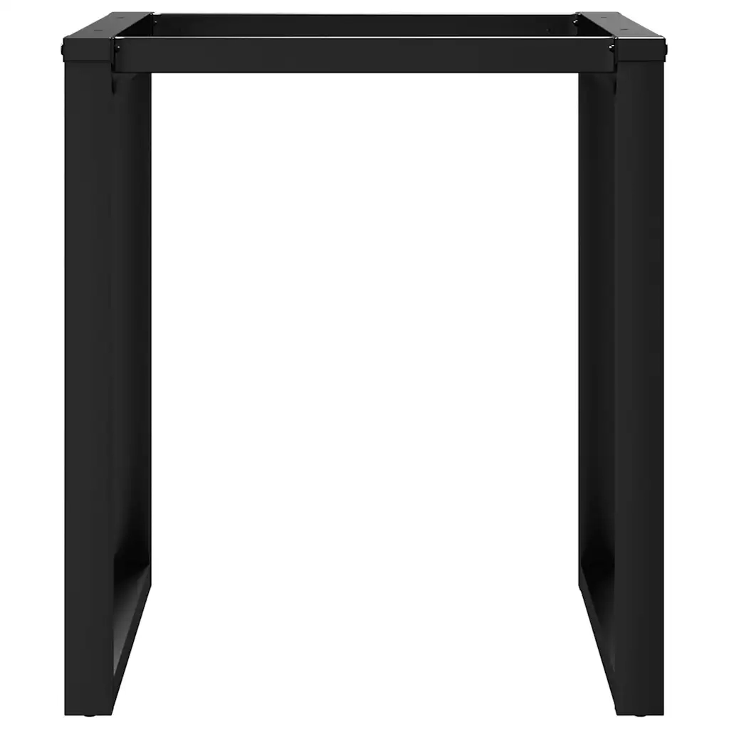 Telaio Gambe a O per Tavolo da Pranzo 60x60x73 cm in Acciaio