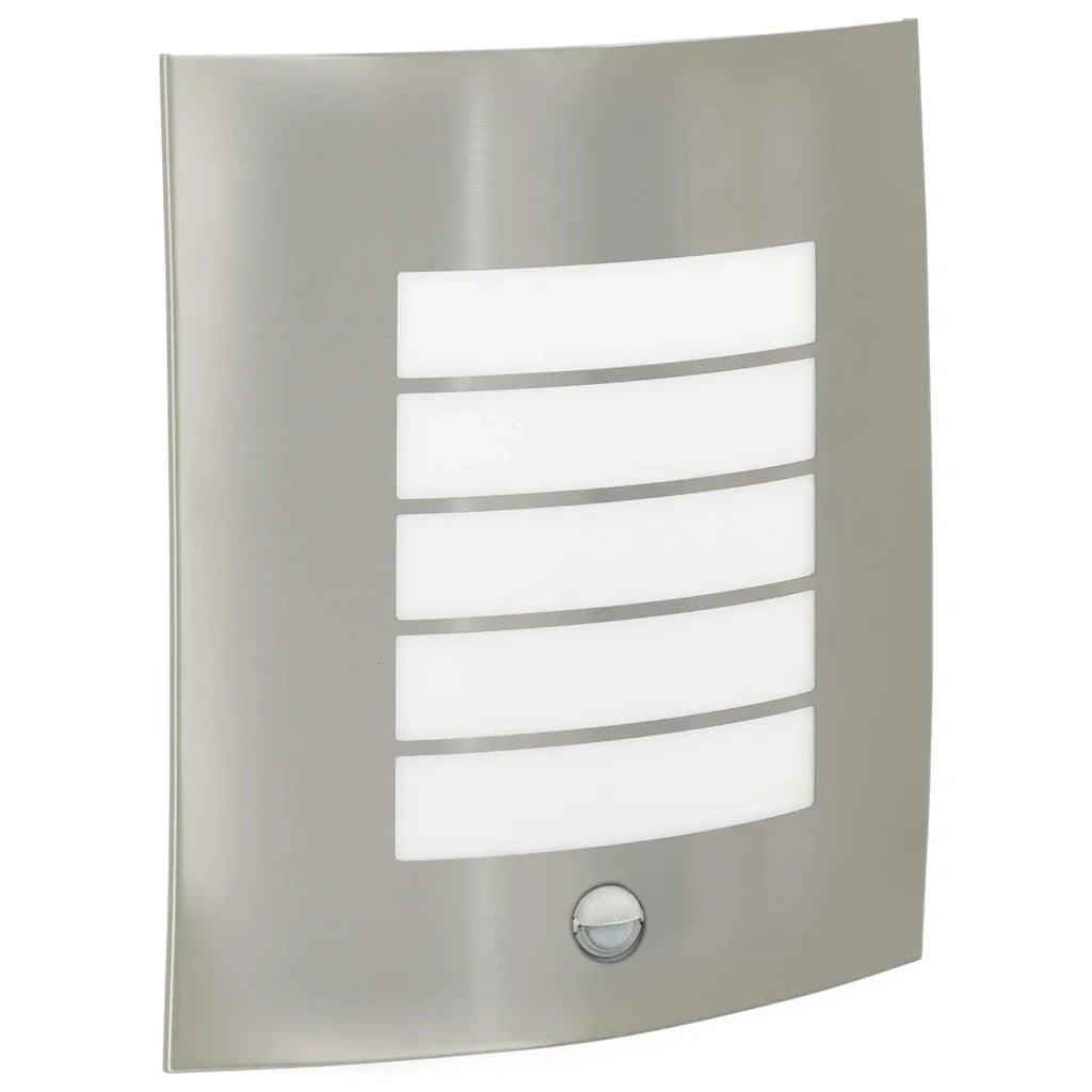 Lampada da Parete Esterna 2 pz Argento 23.5 x 9 x 26 cm CFW2457767