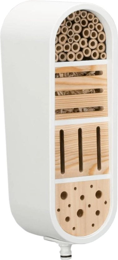 Insecthotel protettivo - resistente alle intemperie - per giardino e terreno - fissaggio robusto - (11370-20)