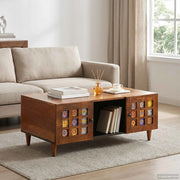 Tavolino da salotto Marrone 100 x 54 x 40 cm