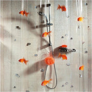 Douchegordijn in PVC 100% - 180x200cm - Translucido