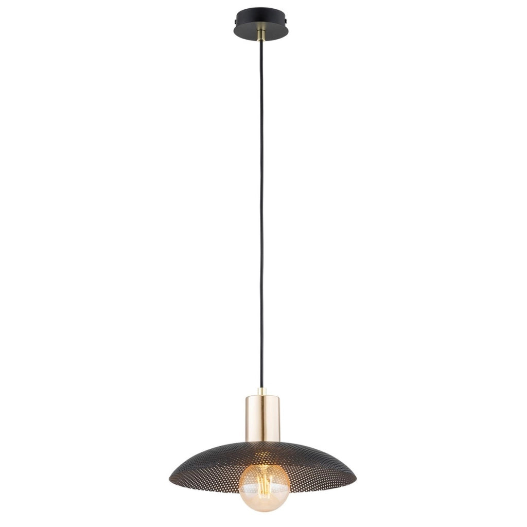 Lampada a sospensione SPIRIT in acciaio nero