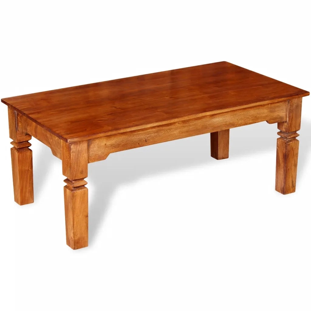 Tavolino da Salotto in Legno Massello 110x60x45 cm 244047