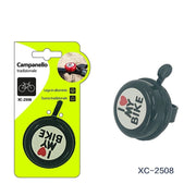 Trade Shop - Campanello Tradizionale Lega Alluminio I Love My Bike Attacco Universale Xc-2508 -