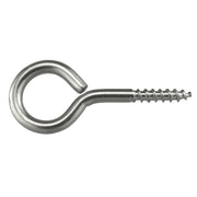 Occhioli Inox per legno 4,0x30x14 mm. - 4 pz.
