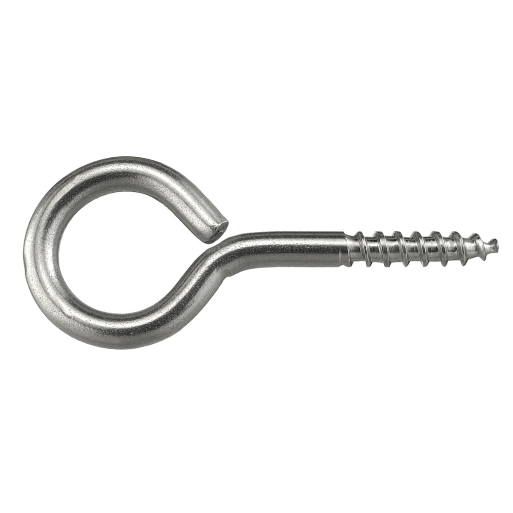 Occhioli Inox per legno 4,0x30x14 mm. - 4 pz.