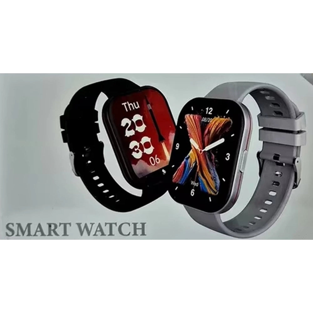 Trade Shop - Smartwatch V6 Orologio Intelligente Display A Colori Full Touch 3 Cinturini Intercambiabili -