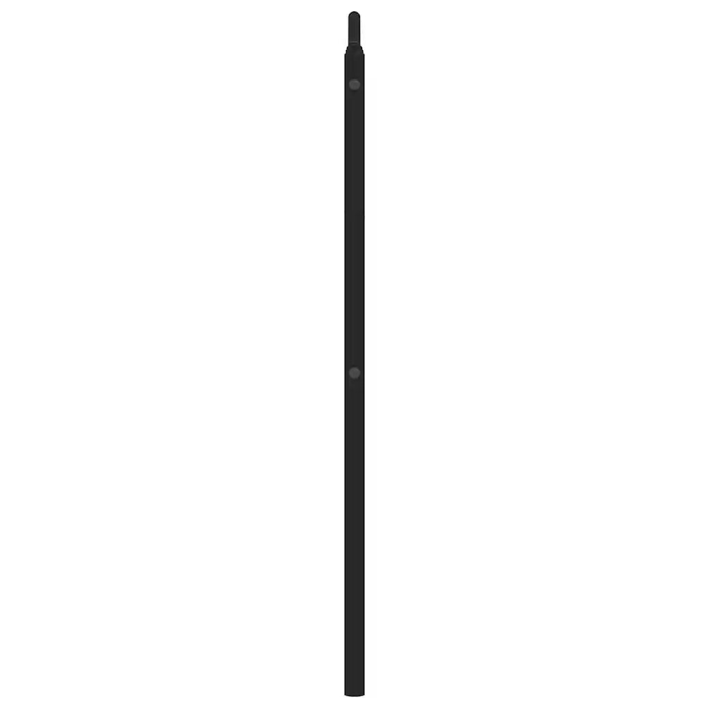 Testiera di Ricambio in Metallo Nero 193 cm 373826