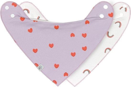 Set di fasce per neonati - Tessuti angolari - Protezione contro le irritazioni - 100% cotone biologico - 2 pezzi - Cuore Happy Rascals 

Modello: 
100% cotone biologico 
2 pezzi 
Tessuti angolari