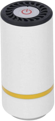 Congelatore a vuoto elettrico - Imballaggio alimentare - Pratica pompa a batterie azionate a mano - Bianco avorio - Conserva alimenti freschi a lungo - Ideale per