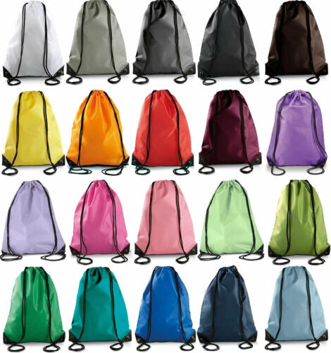 SACCA ZAINO CON COULISSE 1 pz. PORTASCARPE ZAINETTO MARE Danza Sport