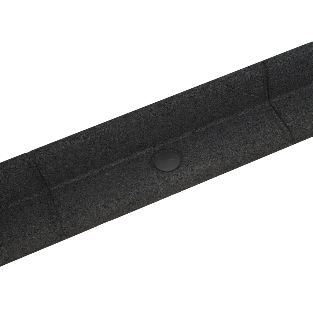 Bordura Flessibile da Giardino 14 x 1,2 m Nero con Martello in Gomma
