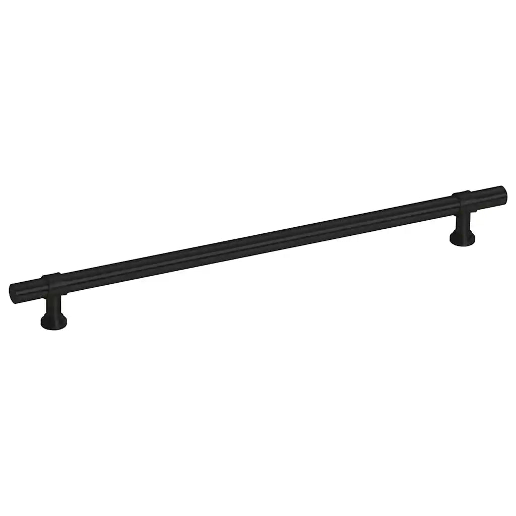Maniglie per Mobili 5pz Nere 224mm in Acciaio Inox 155425