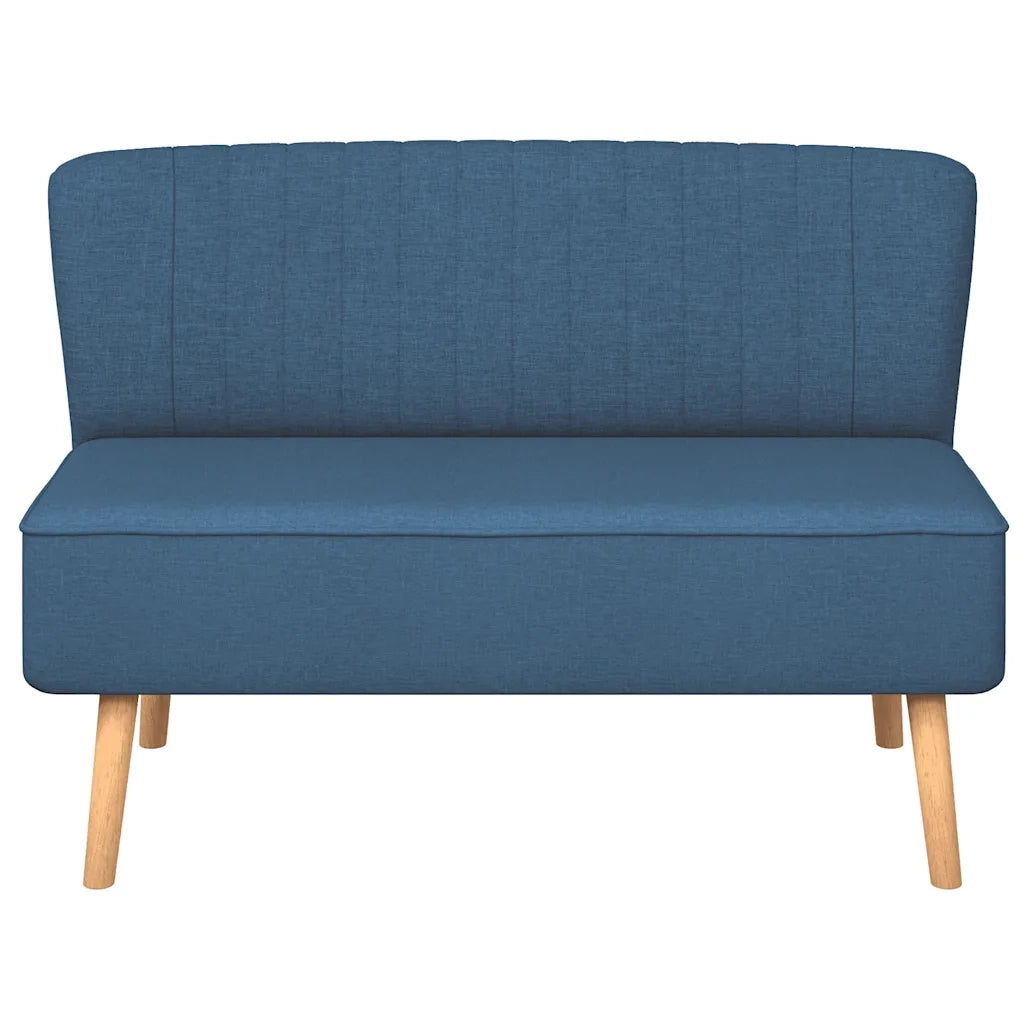 Divano | Divano da soggiorno | Sofa in Tessuto 117x55,5x77 cm Blu