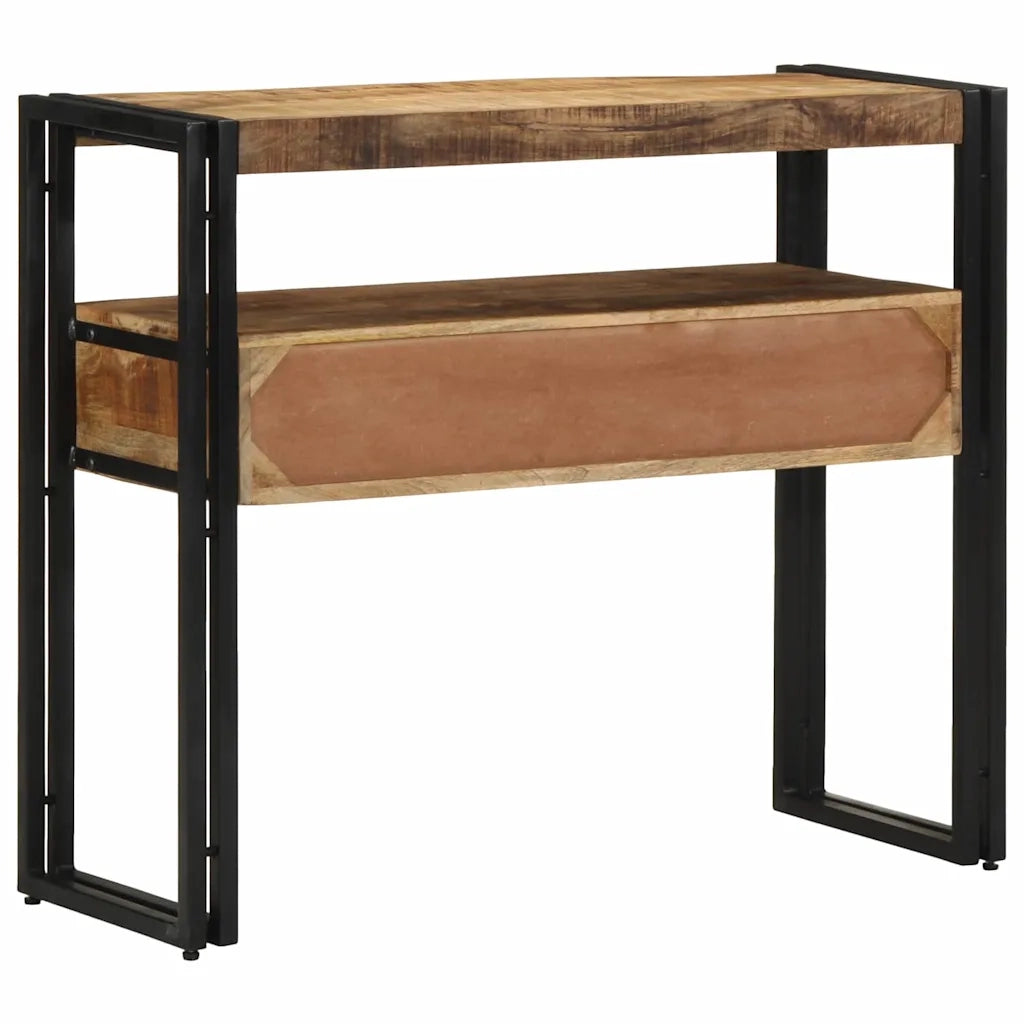 Tavolo consolle Marrone 90 x 33 x 75 cm Legno di mango massello 4102742
