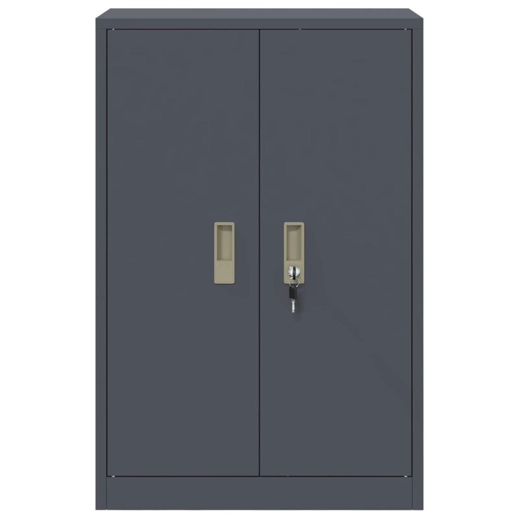 Armadio Antracite 60 x 40 x 90 cm Acciaio