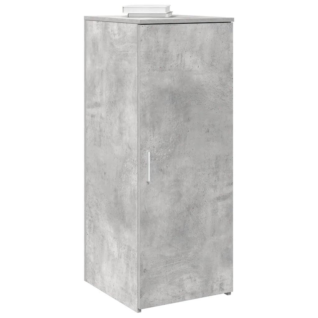 Mobile Portaoggetti Grigio Cemento 40x45x103,5 cm in Truciolato 859036
