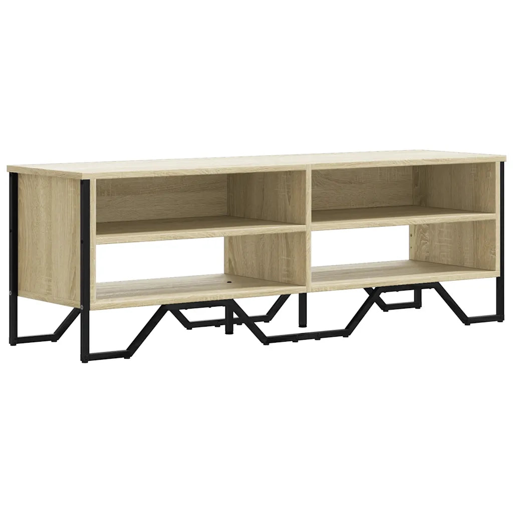 Mobile TV Rovere Sonoma 122x34x41 cm in Legno Multistrato