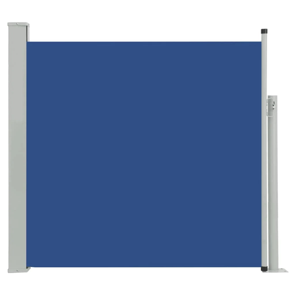 Tenda da sole laterale retrattile/schermo protettivo per patio giardino terrazza balcone 170 x 300 cm blu 02_0007309