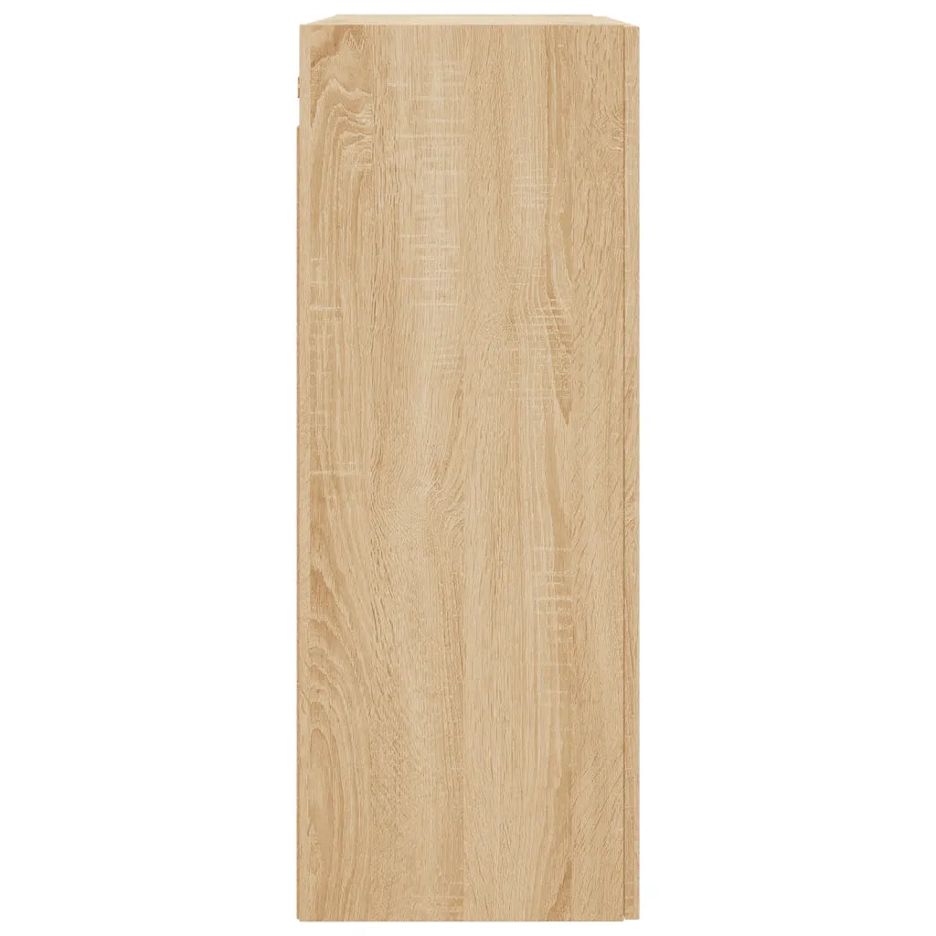 Mobile a Parete Rovere Sonoma 69,5x34x90 cm Legno Multistrato 834981